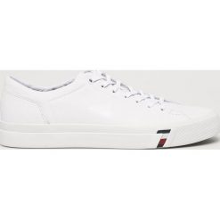 Tommy Hilfiger - Buty. Białe buty sportowe casual marki Tommy Hilfiger, z gumy. Za 449.90 zł.