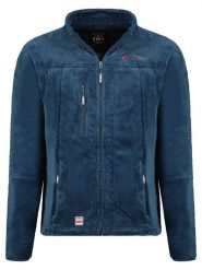 Canadian Peak Kurtka polarowa "Uploadeak" w kolorze granatowym rozmiar: M. Niebieskie kurtki Canadian Peak, m, z aplikacjami, z materiału, bez kaptura. Za 126.75 zł.