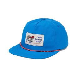 Czapka typu snapback Black Diamond Synthetic Rope. Brązowe czapki z daszkiem Black Diamond, bez wzorów, z poliesteru. Za 194.30 zł.