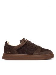 Premiata Sneakersy Quinn Var 8648 Brązowy ciemny. Brązowe buty sportowe casual Premiata, bez wzorów, ze skóry, bez zapięcia. Za 1,389.00 zł.