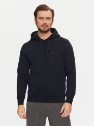 Tommy Hilfiger Bluza Essential MW0MW37235 Granatowy Regular Fit. Niebieskie bluzy Tommy Hilfiger, m, bez wzorów, z bawełny, bez kaptura. Za 259.99 zł.