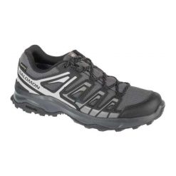 Męskie Skórzane Buty Turystyczne Extegra GTX. Szare buty turystyczne Salomon, bez wzorów, z gore-texu, bez zapięcia, trekkingowe, gore-tex. Za 492.60 zł.