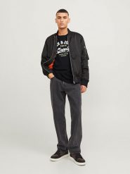 Jack & Jones Koszulka w kolorze czarnym rozmiar: S. Czarne bezrękawniki Jack & Jones, s, bez wzorów, z bawełny, bez kołnierzyka, bez ramiączek. Za 44.19 zł.