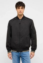 Męska Kurtka Przejściowa Mustang Style Limon Black 1017561 4142. Czarne kurtki Mustang, m, bez wzorów, bez kaptura. Za 259.99 zł.