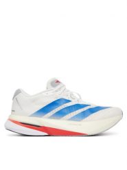 Adidas Buty do biegania adizero Boston 13 JQ1668 Biały. Białe buty do biegania Adidas, bez wzorów, z materiału, bez zapięcia, do biegania. Za 698.99 zł.
