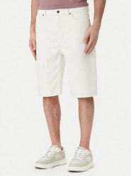 HUGO Szorty jeansowe Skate 50555983 Écru Straight Fit. Szorty Hugo, m, bez wzorów, z bawełny. Za 379.99 zł.