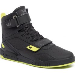 Sneakersy SUPRA - Breaker 05893-018-M Black/Lime/Black. Czarne buty sportowe casual Supra, bez wzorów, z materiału, bez zapięcia. Za 499.00 zł.