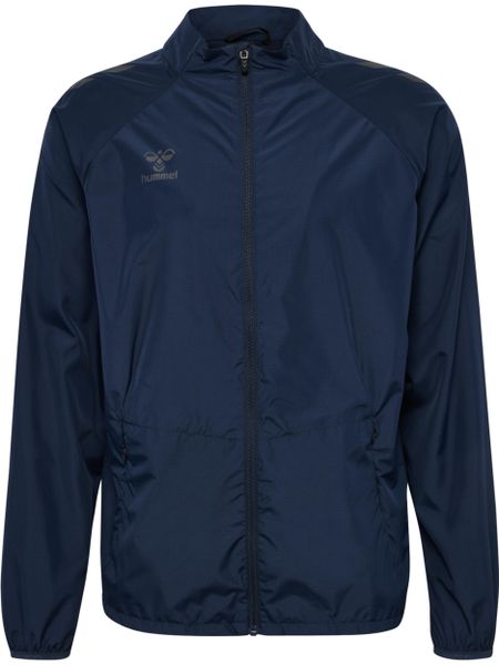 Kurtka wodoodporna Hummel Pro. Niebieskie kurtki Hummel, xl, bez wzorów, z poliesteru, bez kaptura. Za 301.95 zł.