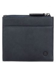 Beagles Skórzany portfel "Benidorm" w kolorze granatowym - 11 x 9,5 x 1,5 cm rozmiar: onesize. Niebieskie portfele Beagles, bez wzorów, z materiału. Za 56.99 zł.