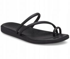 Klapki Dla Dorosłych Crocs Miami Toe Loop. Białe klapki Crocs, z materiału. Za 199.99 zł.