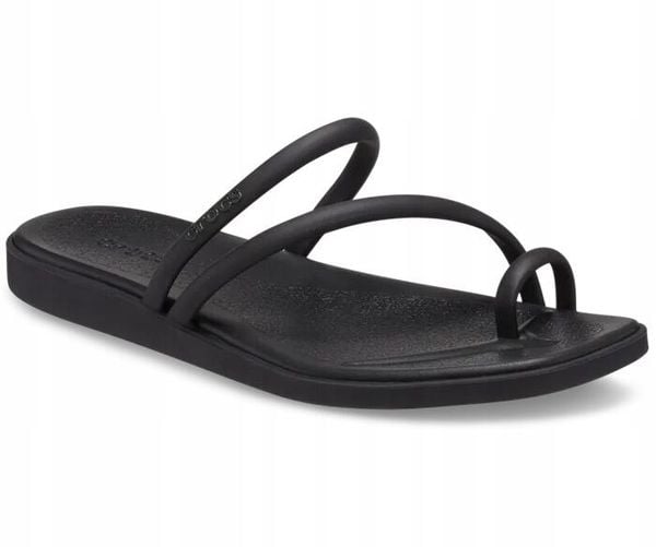 Klapki Dla Dorosłych Crocs Miami Toe Loop. Białe klapki Crocs, z materiału. Za 199.99 zł.