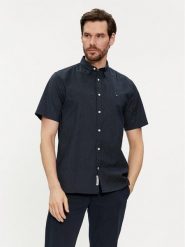 Tommy Hilfiger Koszula MW0MW36138 Granatowy Regular Fit. Niebieskie koszule Tommy Hilfiger, m, bez wzorów, z bawełny, bez kołnierzyka, bez ramiączek. Za 169.99 zł.
