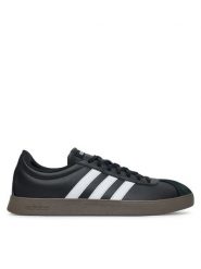 Adidas Sneakersy VL COURT BASE ID3712 Czarny. Czarne buty sportowe casual Adidas, bez wzorów, z materiału, bez zapięcia. Za 279.99 zł.