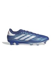 Adidas Korki "Copa Pure 2+ FG" w kolorze niebiesko-szarym rozmiar: 43 1/3. Niebieskie buty treningowe Adidas, bez wzorów, z materiału. Za 404.65 zł.