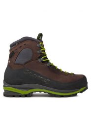 Aku Trekkingi 593.31 Brązowy. Brązowe botki sznurowane Aku, bez wzorów, ze skóry, bez obcasa, bez zapięcia. Za 1,029.00 zł.