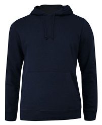 Bluza Granatowa z Kapturem, Kangurka, Jednokolorowa, z Dużą Kieszonką -BRAVE SOUL- Męska. Niebieskie bluzy z kapturem Brave Soul, l, bez wzorów, z bawełny, z kapturem. Za 79.00 zł.