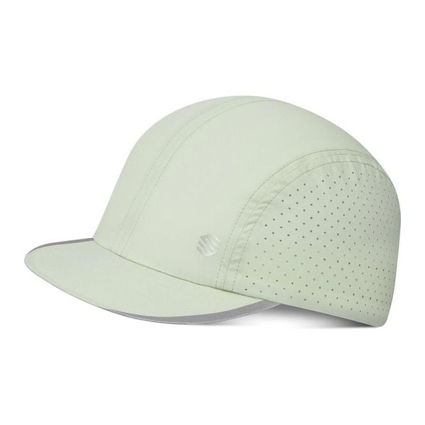 Pięciopanelowa sportowa czapka z daszkiem Fitness Siroko Pylo Green. Zielone czapki z daszkiem SIROKO, bez wzorów, z materiału. Za 126.00 zł.