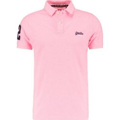 Superdry CLASSIC Koszulka polo fluro pink grit. Koszulki polo sportowe marki Superdry, z bawełny, polo. Za 209.00 zł.