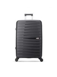 Semi Line Walizka duża T5911-4 Czarny. Czarne walizki Semi-line, bez wzorów, z tworzywa sztucznego, duże. Za 289.99 zł.
