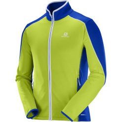 Salomon Bluza Atlantis Fz M Acid Lime/Surf The Web L. Niebieskie bluzy bez kaptura Salomon, l, bez wzorów, z polaru, bez kaptura. W wyprzedaży za 319.00 zł.