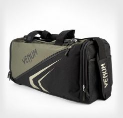 Venum Torba sportowa Trainer Lite EVO Czarna/Khaki. Czarne torby na ramię VENUM, bez wzorów, z materiału, na ramię, duże, bez dodatków. Za 373.43 zł.