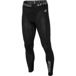 Bielizna baselayer 4FPro SPMF403 - głęboka czerń allover. Odzież kompresyjna marki 4F. W wyprzedaży za 69.99 zł.
