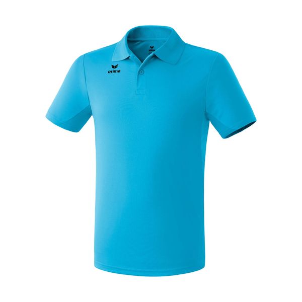 Polo Erima Fonctionnel. Niebieskie koszulki polo Erima, m, bez wzorów, bez kołnierzyka, bez ramiączek, do piłki nożnej. Za 157.40 zł.