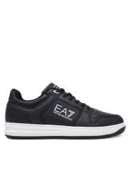 EA7 Emporio Armani Sneakersy X8X189 XK404 N349 Czarny. Czarne buty sportowe casual EA7 Emporio Armani, bez wzorów, ze skóry, bez zapięcia. Za 429.99 zł.