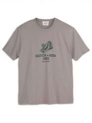 Scotch & Soda Koszulka w kolorze szarym rozmiar: M. Szare bezrękawniki Scotch & Soda, m, bez wzorów, z bawełny, bez kołnierzyka, bez ramiączek. Za 65.85 zł.