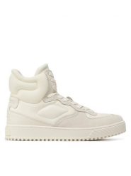 Emporio Armani Sneakersy X4Z114 XN735 S439 Biały. Białe buty sportowe casual Emporio Armani, bez wzorów, ze skóry, bez zapięcia. Za 1,269.00 zł.
