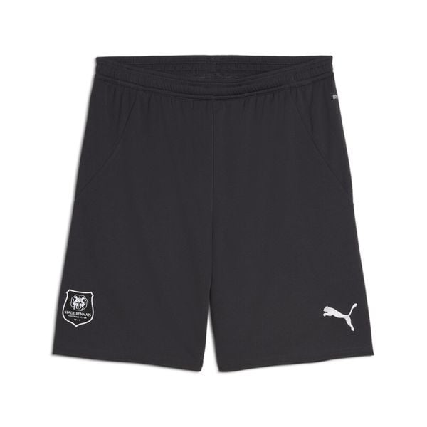 Męskie szorty Stade Rennais F.C. 24/25 PUMA Flat Dark Gray White Black. Białe szorty Puma, m, bez wzorów, sportowe. W wyprzedaży za 180.05 zł.