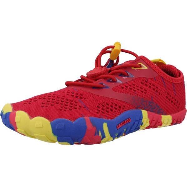 Buty SAGUARO SMART II Czerwony. Czerwone buty trekkingowe SAGUARO, bez wzorów, z tkaniny, bez zapięcia, trekkingowe. Za 177.99 zł.