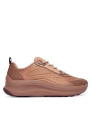 Calvin Klein Sneakersy Chunky Runner Laceup Hf Blst Ny HW0HW03111 Brązowy. Brązowe buty sportowe casual CALVIN KLEIN, bez wzorów, z materiału, bez zapięcia. Za 529.99 zł.
