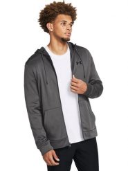 Under Armour Bluza w kolorze szarym rozmiar: L. Szare bluzy Under Armour, l, bez wzorów, bez kaptura. Za 252.94 zł.