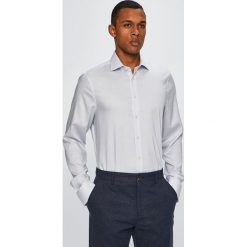 Tommy Hilfiger Tailored - Koszula. Białe koszule Tommy Hilfiger Tailored, bez wzorów, z bawełny, bez kołnierzyka, bez ramiączek. W wyprzedaży za 169.90 zł.