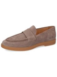 MELVIN & HAMILTON Skórzane mokasyny "Drake 3" w kolorze szarym rozmiar: 43. Szare botki sznurowane Melvin & Hamilton, bez wzorów, bez obcasa, bez zapięcia. Za 434.99 zł.