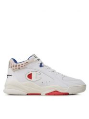 Champion Sneakersy S21876-WW007 Biały. Białe buty sportowe casual Champion, bez wzorów, z syntetyku, bez zapięcia. Za 399.99 zł.