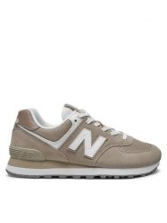 New Balance Sneakersy U574ESF Beżowy. Brązowe buty sportowe casual New Balance, bez wzorów, ze skóry, bez zapięcia. Za 379.99 zł.