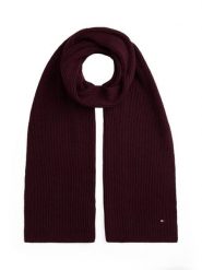 Tommy Hilfiger Szalik z zawartością kaszmiru Mężczyźni wełna ze strzyży czerwony|lila jednolity, ONE SIZE. Czerwone szaliki Tommy Hilfiger, bez wzorów, z dzianiny. Za 259.95 zł.