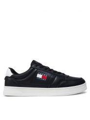 Tommy Jeans Sneakersy Tjm The Greenwich New Ess EM0EM01574 Czarny. Czarne buty sportowe casual Tommy Jeans, bez wzorów, z jeansu, bez zapięcia. Za 279.99 zł.