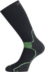 Skarpety merino WSB. Brązowe skarpety LASTING, bez wzorów, z elastanu. Za 77.00 zł.