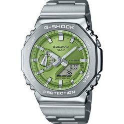 Zegarek Męski Casio G-Shock OAK G-STEEL LIME GREEN. Szare zegarki Casio. Za 1,259.50 zł.
