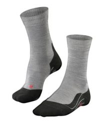 Skarpetki Falke TK5. Szare skarpety Falke, bez wzorów, z poliamidu. Za 160.00 zł.