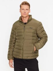 Fila Kurtka przejściowa FAM0456 Zielony Regular Fit. Zielone kurtki Fila, m, bez wzorów, z syntetyku, bez kaptura. Za 279.99 zł.