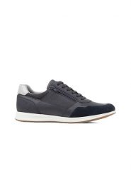 Geox Sneakersy "Avery" w kolorze antracytowym rozmiar: 40. Niebieskie buty sportowe casual Geox, bez wzorów, z materiału, bez zapięcia. Za 197.63 zł.