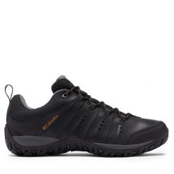 Trekkingi Columbia. Czarne buty trekkingowe Columbia, bez wzorów, bez zapięcia. Za 449.99 zł.