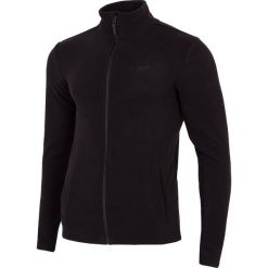 Polar męski PLM300 - głęboka czerń. Bluzy z polaru marki 4F. Za 99.99 zł.
