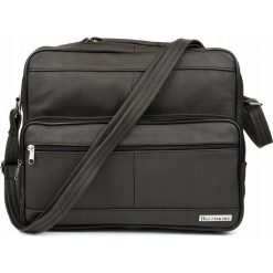 Torba męska na ramię brązowa Beltimore F70. Brązowe torby na ramię bez wzorów, na ramię, bez dodatków. Za 219.99 zł.