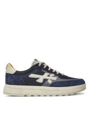 Premiata Sneakersy Nous 7229 Granatowy. Niebieskie buty sportowe casual Premiata, bez wzorów, z materiału, bez zapięcia. Za 1,099.00 zł.