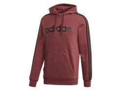 Bluza męska z kapturem ADIDAS E 3S PO FL LEGRED S. Czerwone bluzy z kapturem Adidas, na jesień, m, bez wzorów, z bawełny, z kapturem. Za 229.00 zł.